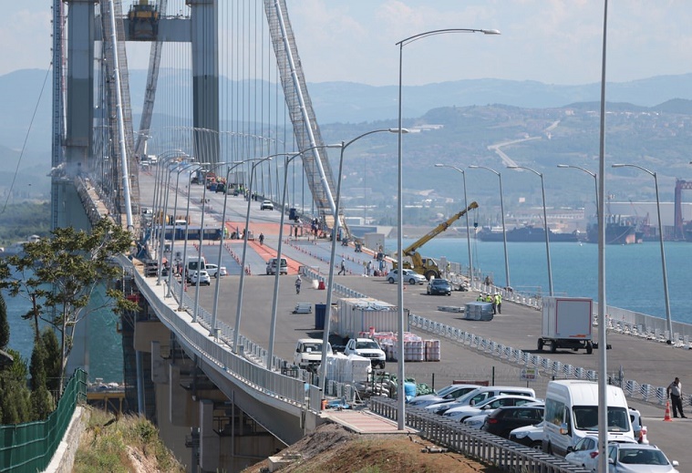 Google Haritalar’da Osmangazi Köprüsü Gözükmüyor